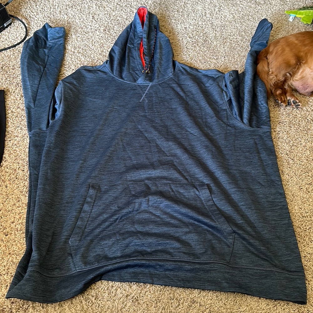 Men’s Reebok 5XLT Hoodie Blue